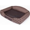 HOBBYDOG Royal Lair - Světle hnědá Crown L
