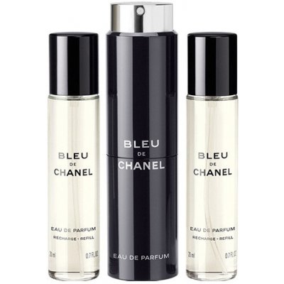 CHANEL - Bleu de Chanel Eau de Parfum EDP 3x20 ml Pre mužov