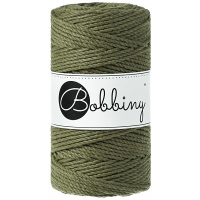 Bobbiny 3PLY Macrame Regular 3 mm avokádo (AVOCADO)