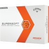 Callaway Supersoft 2023 Orange 12 Golfové lopty