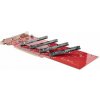 StarTech.com Quad M.2 PCIe Adapter Card, x16 Quad NVMe or AHCI M.2 SSD to PCI Express 4.0, Up to 7.8GBps/Drive, For 2242/2260/2280/22110mm PCIe M-Key M2 SSDs, Bifurcation Required - PC/Linux Compatibl