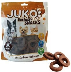 JUKO Snacks Hmyzie krúžky 250 g