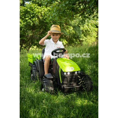Buddy Toys Bec 8211 elektrický traktor s vozíkom