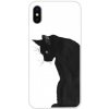 AppleKing mäkký kryt pre iPhone X/XS – čierna mačka - možnosť vrátiť tovar ZADARMO do 30tich dní