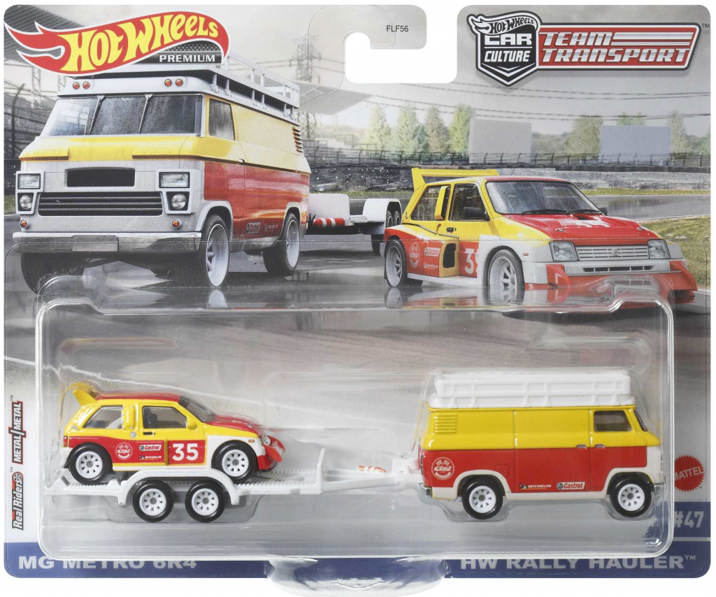 Mattel Hot Wheels Team Transport MG METRO 6R4