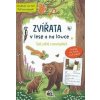Svět zvířat v samolepkách Zvířata v lese a na louce