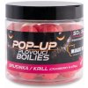 Magic wolf POP-UP Brusinka / krill- plovoucí boilies 50 g 15 mm