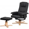 Relax kreslo TV-5010 GREY2, antracitová látka