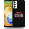 Picasee silikónový prehľadný obal pre Samsung Galaxy A04s A047F - HELLO 404