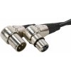 Accu Cable AC-DMX3/1,5-90 - 90° XLR Káble 110 OHM