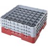 Cambro Kôš Camrack 49 pozícií, výška pohára 9 cm - Červená| TOM, R-49S318-163
