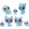 TM Toys Littlest Pet Shop Zvieratká z Ľadového kráľovstva 7 kusov modré