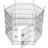 Ohrádka Dog Park Black Lux 6-hran, XL - 61 x 106 cm