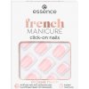Essence French Manicure Click & Go Nails umelé nechty 01 Classic French 12 ks