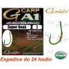 Háčiky Gamakatsu G-Carp A1 Super Hook Camo Green 4