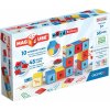 Geomag Magicube Word Building Recycled Clips 55 dielikov