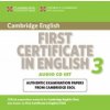 Cambridge First Certificate in English 3 for Updated Exam Audio CDs (2)