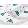 Dreamy Linens Vianočné prestieranie teflónové, Stromčeky Rozměry: ⌀ 30 cm