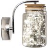 Klausen | Klausen 141009 - LED Nástenná lampa SHOCK LED/5W/230V lesklý chróm/drevo | KS0320