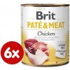 Brit Paté & Meat Chicken 6 x 800 g