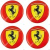 Ferrari nálepky na auto kolesovky o 5,5 cm
