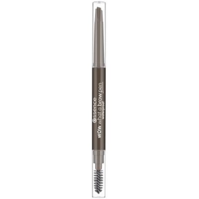 Essence WOW What a Brow ceruzka na obočie s kefkou 03 Dark Brown 0,2 g