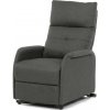 Polohovacie kreslo sivé, elektrické TV-5482 GREY2