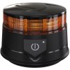 AKU LED maják, 30x0,7W, oranžový, magnet, R65