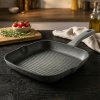 Ballarini Murano 28 x 28 cm grafitová - nepriľnavá grilovacia panvica