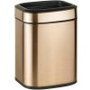 Bemeta Odpadkový kôš 6 l, ochrana proti odtlačkom prstov, tmavozlatá 126115393