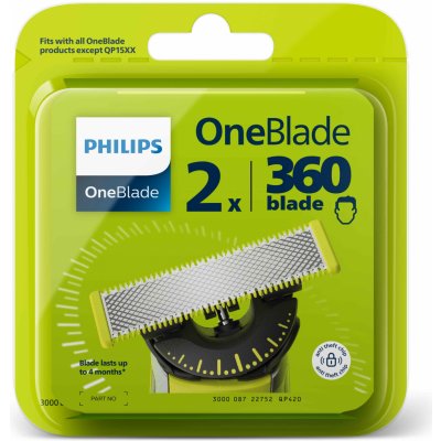 Philips OneBlade QP420/50 2 ks od 21,29 € - Heureka.sk