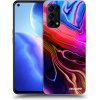 Picasee silikónový čierny obal pre OPPO Reno 5 5G - Electric