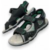 Chlapčenské sandále zelenej farby Zelená 33