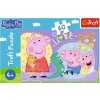 TREFL Puzzle Prasiatko Peppa: Šťastná Peppa 60 dielikov