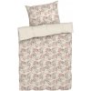Livarno home Obojstranná posteľná bielizeň z bavlneného saténu, 140 x 200 cm, (kvety/biela) (100393403)
