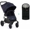 VALCO BABY Kočík športový Snap 4 Sport Flat Matte LTD Edition Deep Blue + PETITE&MARS fusak Jibo VP-F186328