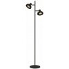 LUCIDE 30797/02/30 SENSAS stojacia lampa V1379mm 2xGU10 (ES111) čierna