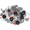 L-W TOYS Kreativní set pro stavbu aut 80 ks