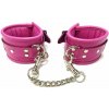 Padded Wrist Cuffs - pink