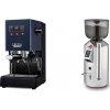 Gaggia New Classic E24 BC, blue + La Pavoni Cilindro