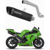 Kawasaki ZX10R 2006 - 2007 Right Side ladený výfuk HP6 BLACK + dB killer