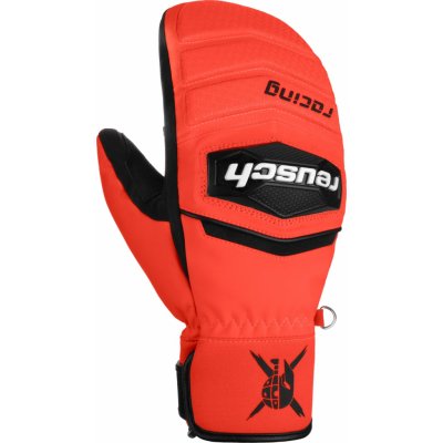 Reusch Worldcup Warrior R-Tex® Xt Junior Mitten - black/fluo red