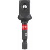 Milwaukee adaptér 1/4˝ Hex na 1/2˝ štvorhran Shockwave 4932478803