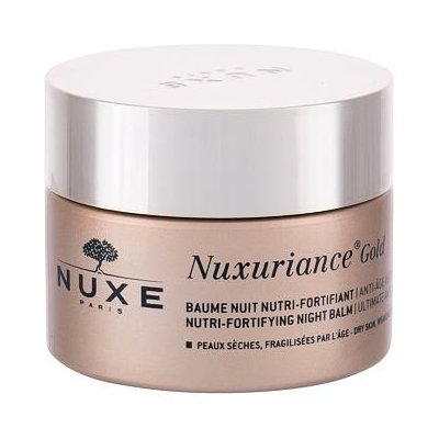 NUXE Nuxuriance Gold Nutri-Fortifying Night Balm vyživující noční pleťový krém 50 ml pro ženy