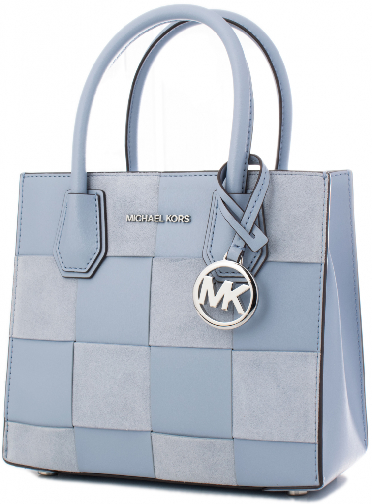 Michael Kors dámska kabelka 22X19X10CM 35S2SM9M6S-PALE-BLU-MLT