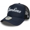 Pánska šiltovka New Era 9FORTY AF TRUCKER MLB SCRIPT NEW YORK YANKEES modrá 60691182