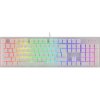 Genesis Thor 303 RGB Outemu Peach Silent biela / herná mechanická klávesnica / USB (NKG-1879)