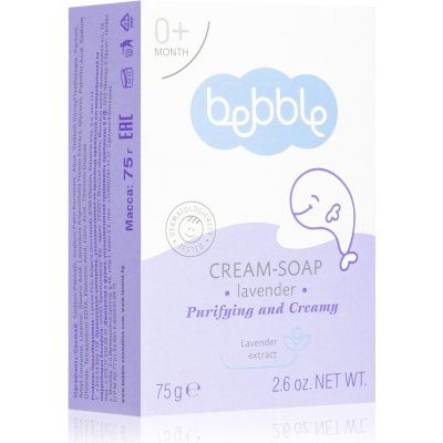 Bebble Cream-Soap Lavender krémové mydlo s levanduľou 75 g