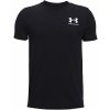 Detské funkčné tričko s krátkym rukávom Under Armour B SPORTSTYLE LEFT CHEST SS čierne 1363280-001 - YM