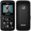 EVOLVEO EasyPhone ID, mobilný telefón pre seniorov, čierna